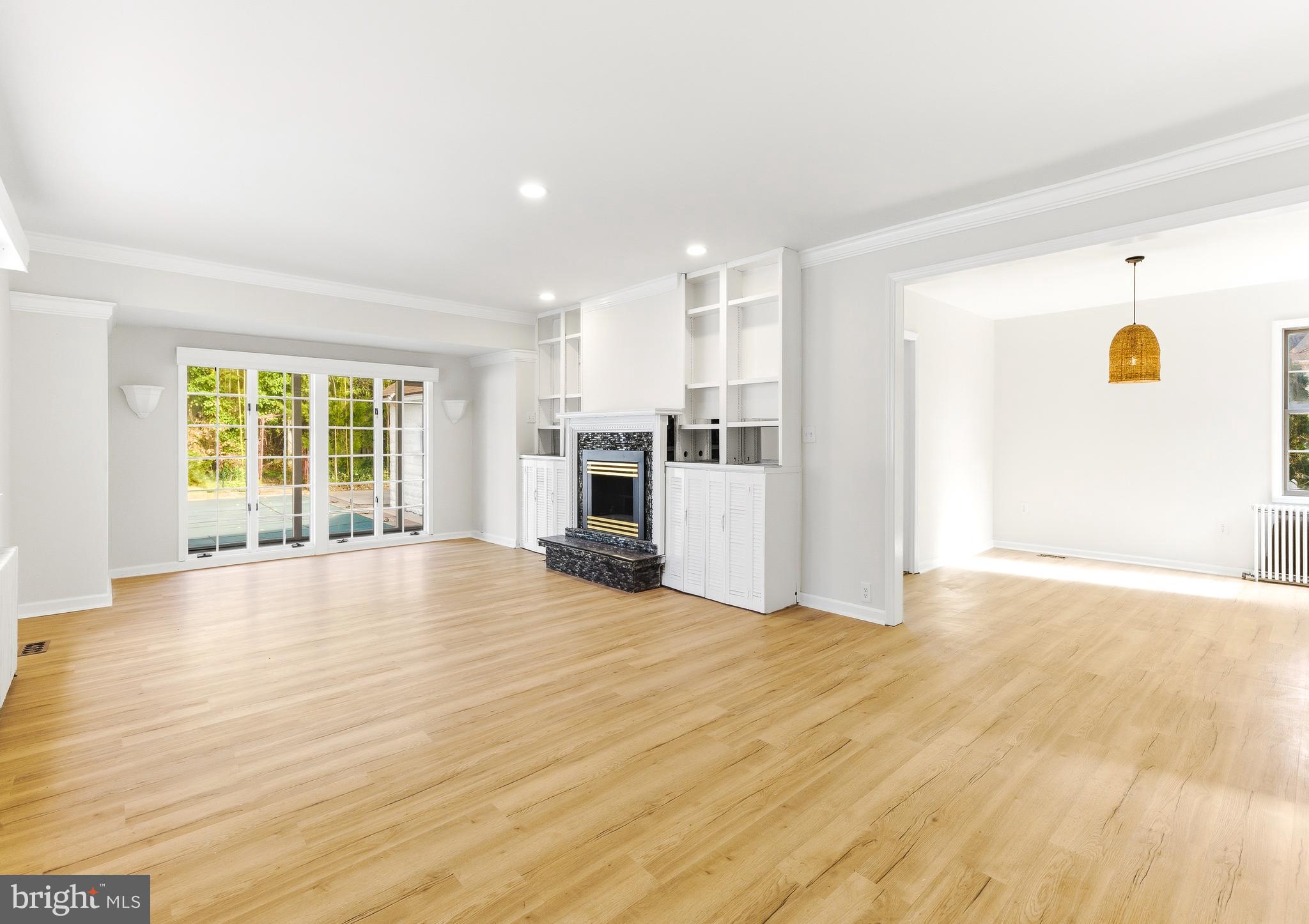 110 East Seaview Avenue Linwood, NJ 08221 - Photo 8 of 48 a view of an empty room with window and wooden floor