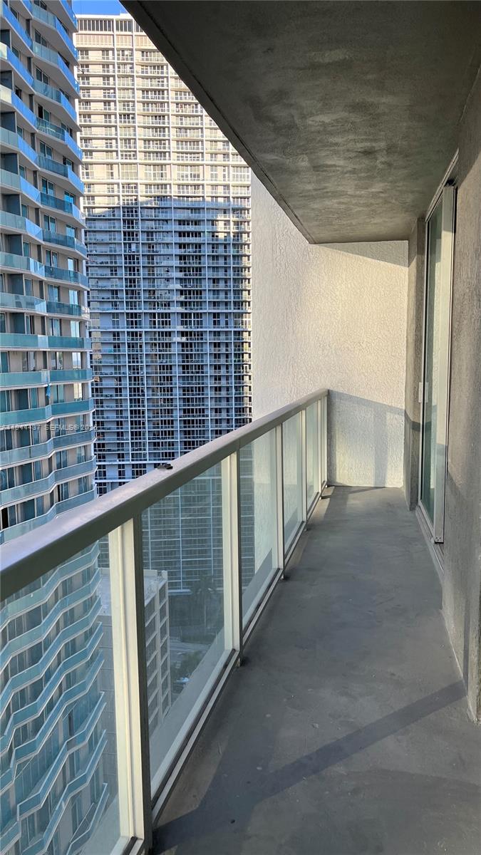 55 Southeast 6th Street, Unit 2601 Miami, FL 33131 - Photo 24 of 46 a view of balcony with outdoor space