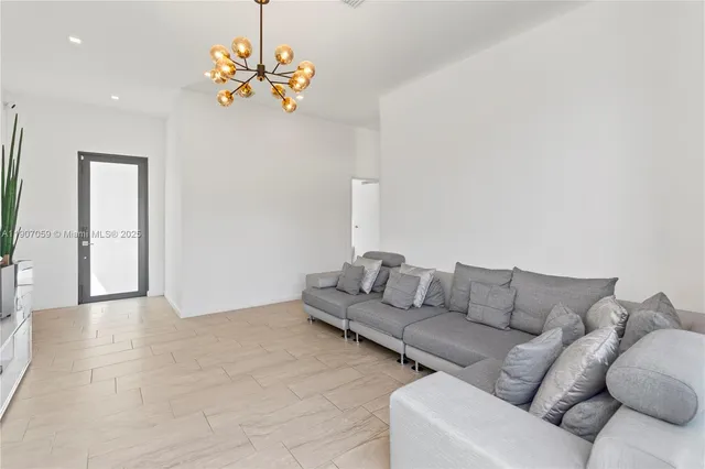 a storage room with furniture and a window