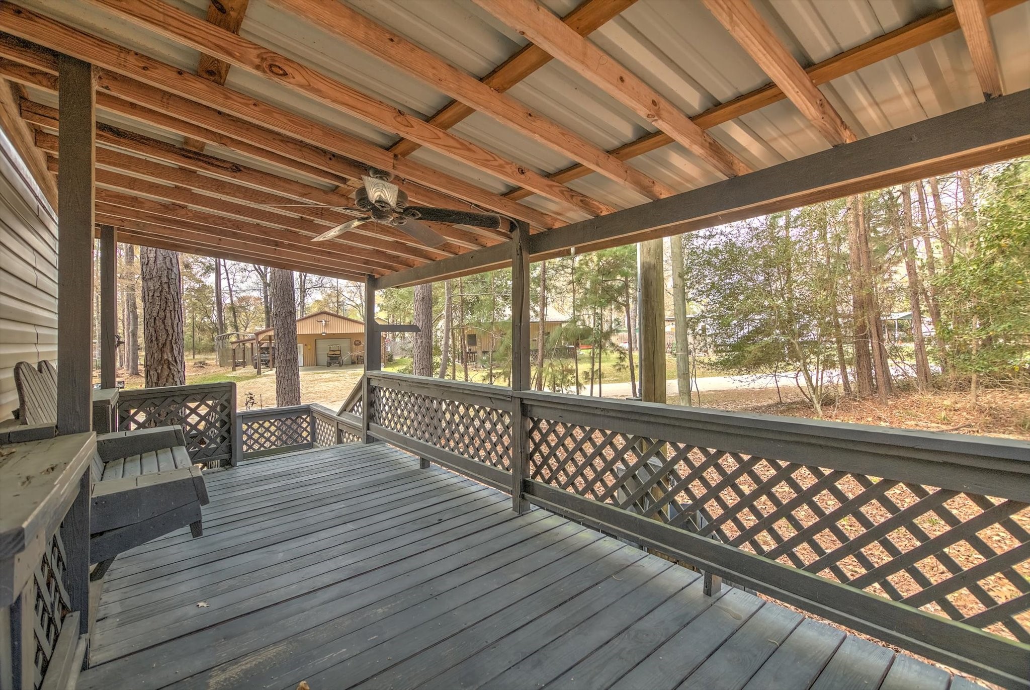 180 Elm Trail Trinity, TX 75862 - Photo 17 of 44 a view of an outdoor space with wooden floor