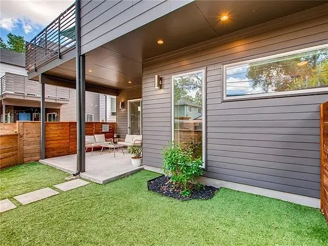 a view of outdoor space and yard