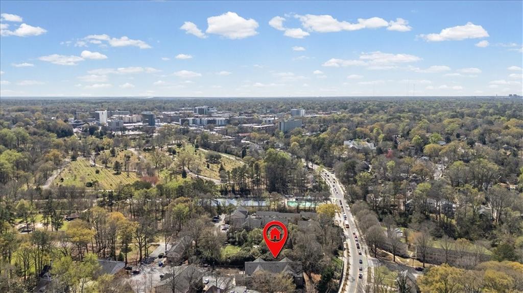 1225 Church Street, Unit J Decatur, GA 30030 - Photo 22 of 27 an aerial view of a city