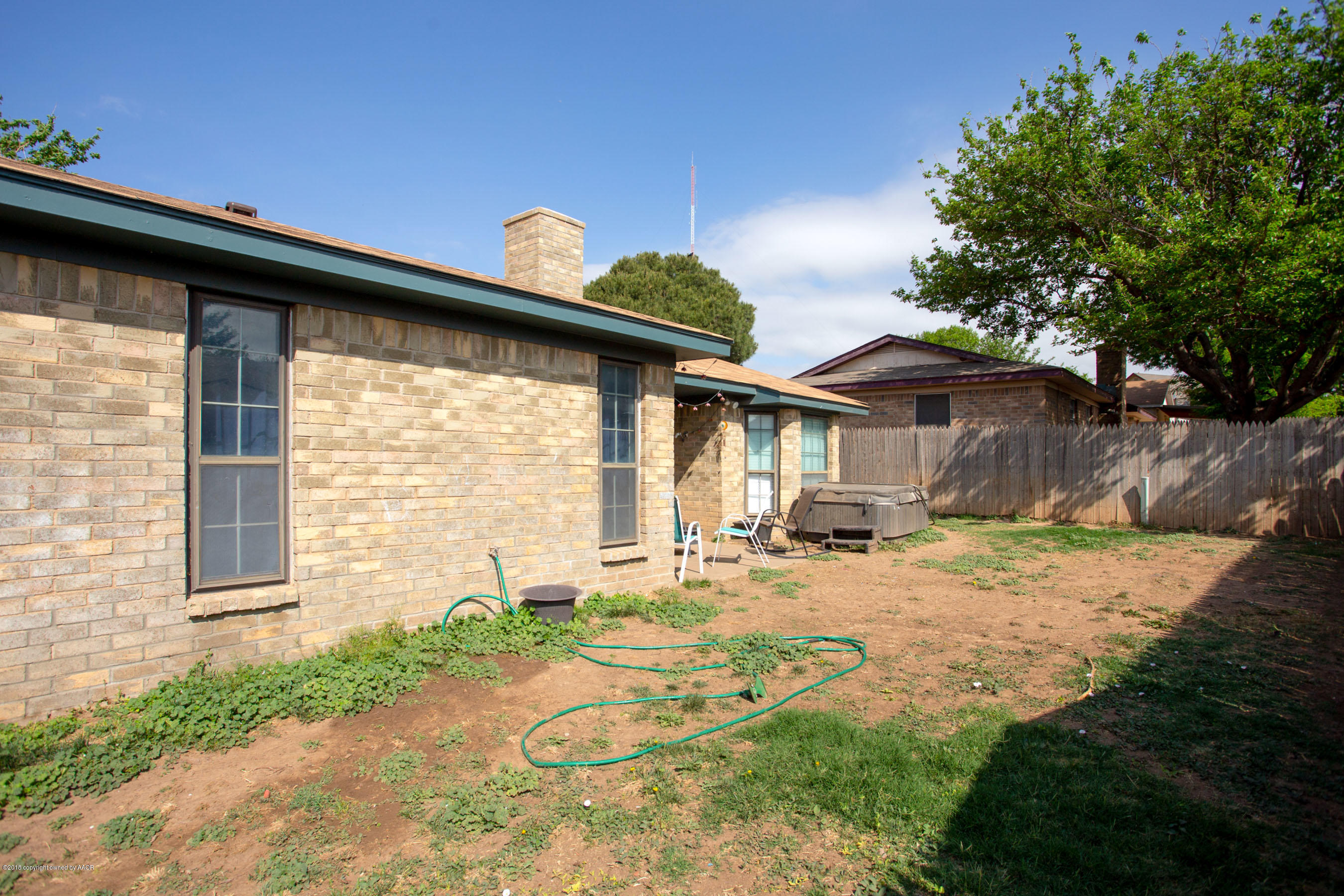 5223 Royce Drive Amarillo, TX 79110 - Photo 23 of 24 backyard view 2