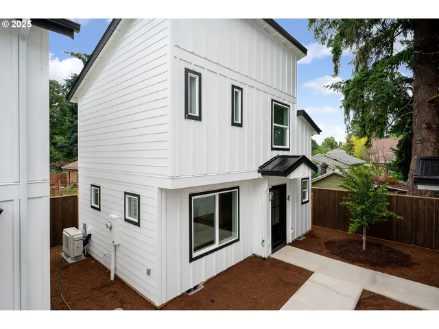 a view of a house with a patio
