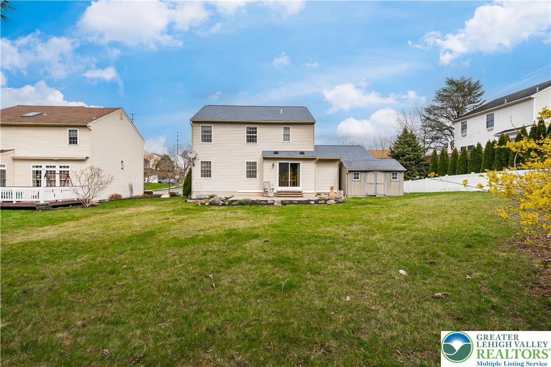 2652 Thistle Road Lower Macungie Township, PA 18062 - Photo 56 of 66 a view of a house with backyard