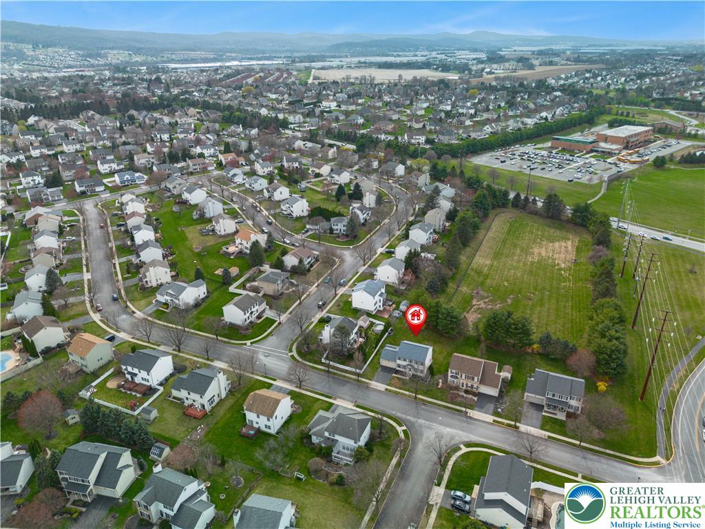 2652 Thistle Road Lower Macungie Township, PA 18062 - Photo 64 of 66 an aerial view of residential houses with outdoor space