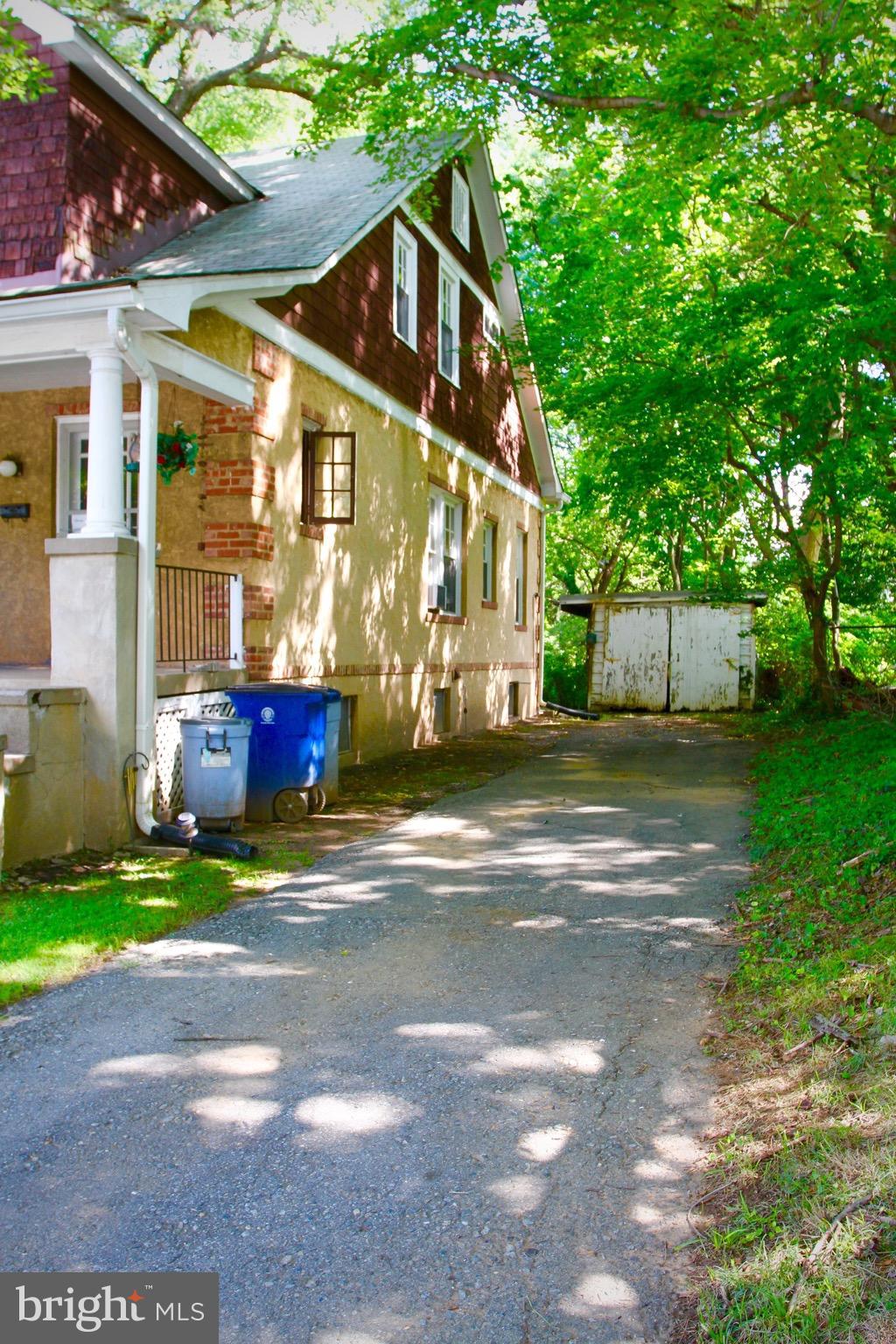 5013 Dalton Road Chevy Chase, MD 20815 - Photo 15 of 16 Right side of house with driveway