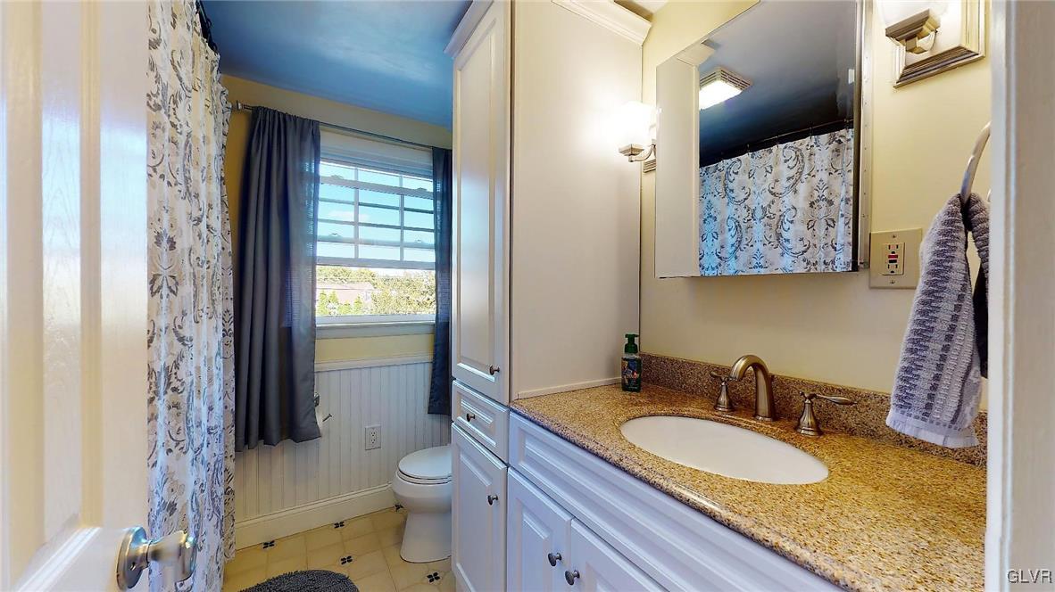 1863 Butztown Road Bethlehem, PA 18017 - Photo 21 of 48 Hall bath with abundant linen storage.