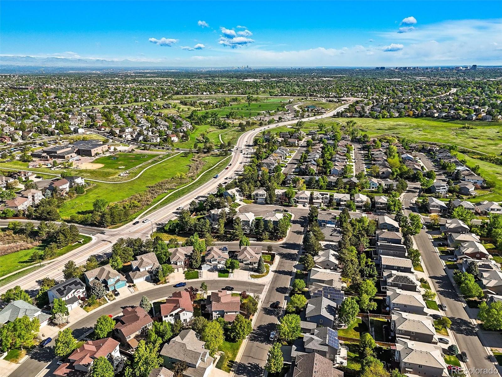 6242 Shea Place Highlands Ranch, CO 80130 - Photo 43 of 45 a view of a city