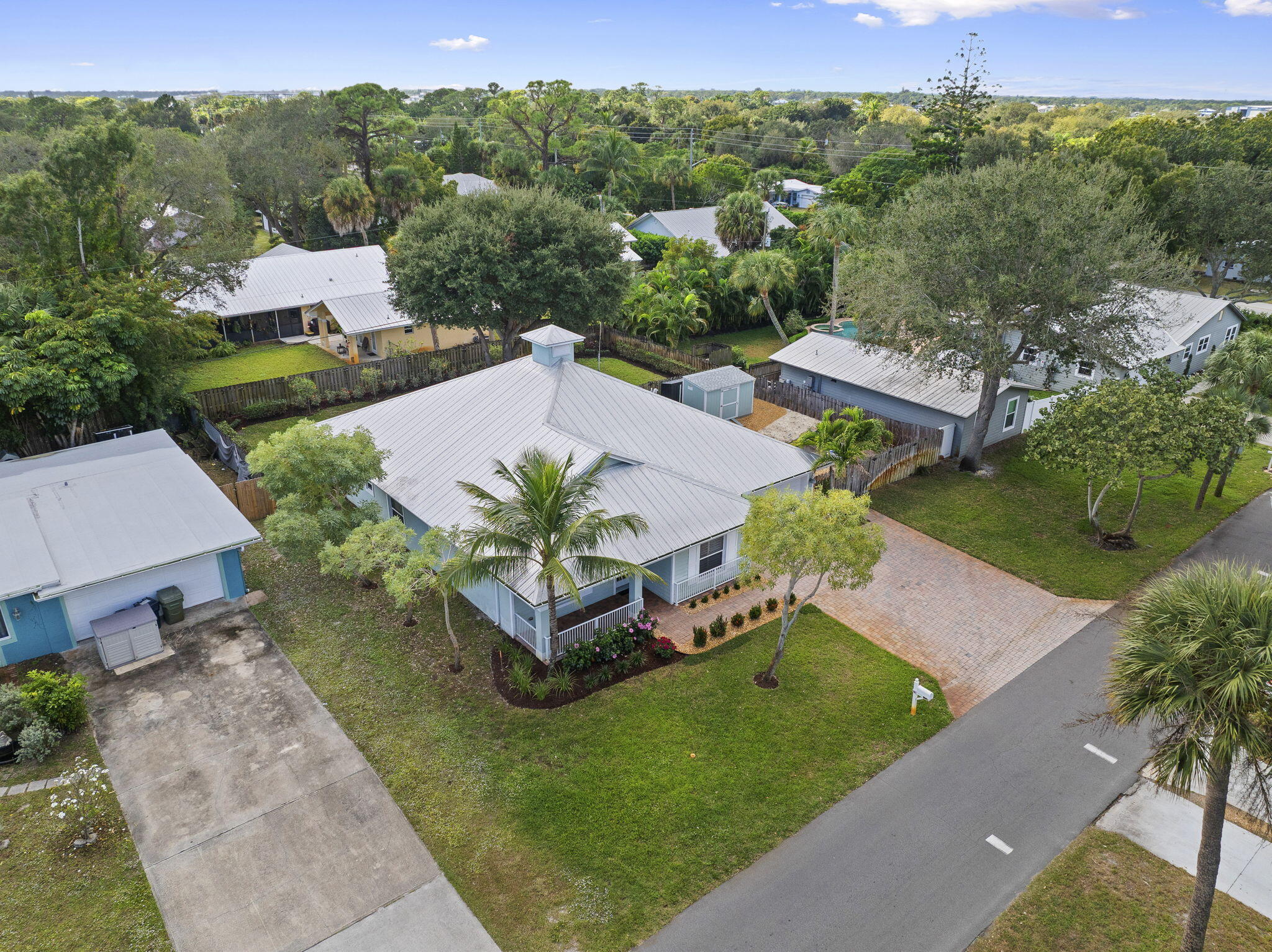 339 Southwest Winnachee Drive Stuart, FL 34994 - Photo 50 of 52 an aerial view of a house