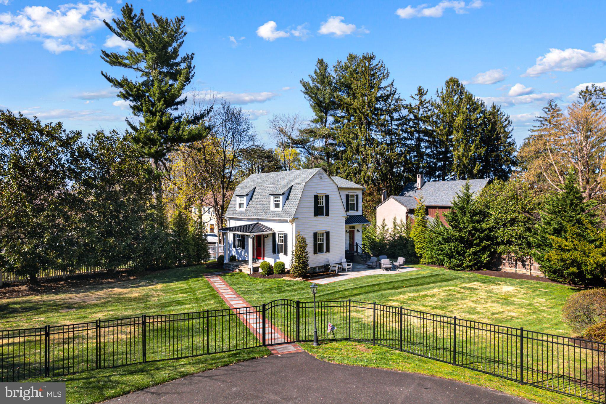 439 Crescent Road Wyncote, PA 19095 - Photo 31 of 31 a view of a house with a swimming pool