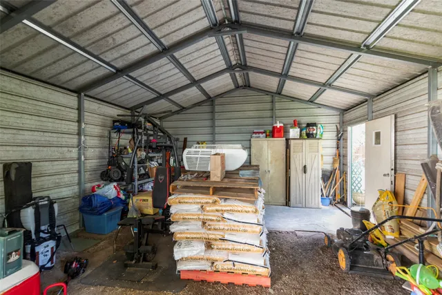 a view of storage and utility room