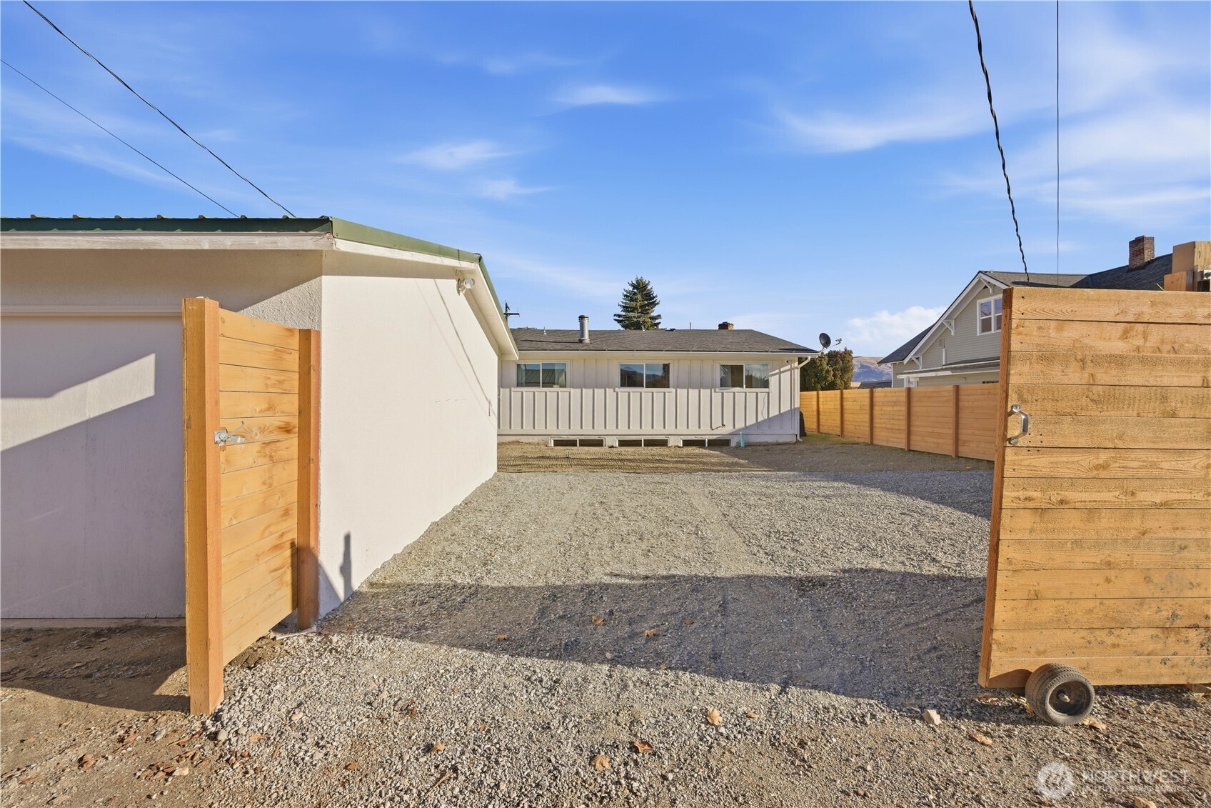409 North Cedar Street Chelan, WA 98816 - Photo 30 of 33 a view of a back yard