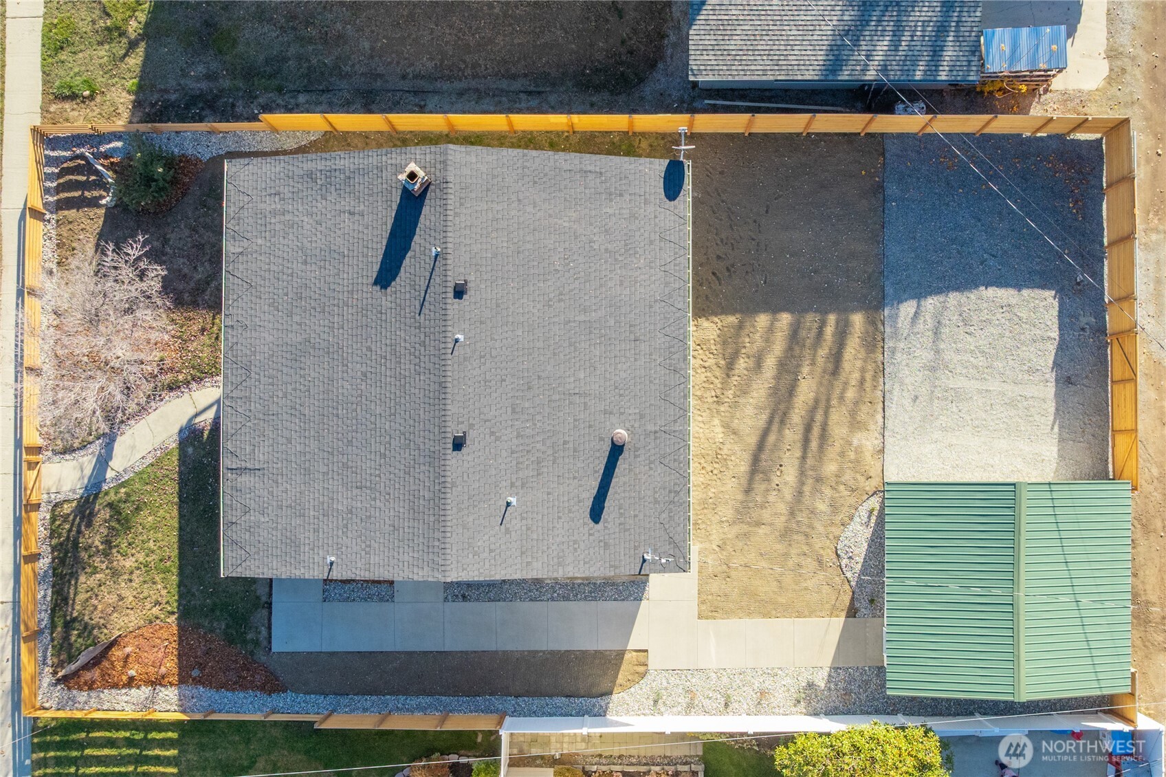 409 North Cedar Street Chelan, WA 98816 - Photo 31 of 33 a aerial view of a house