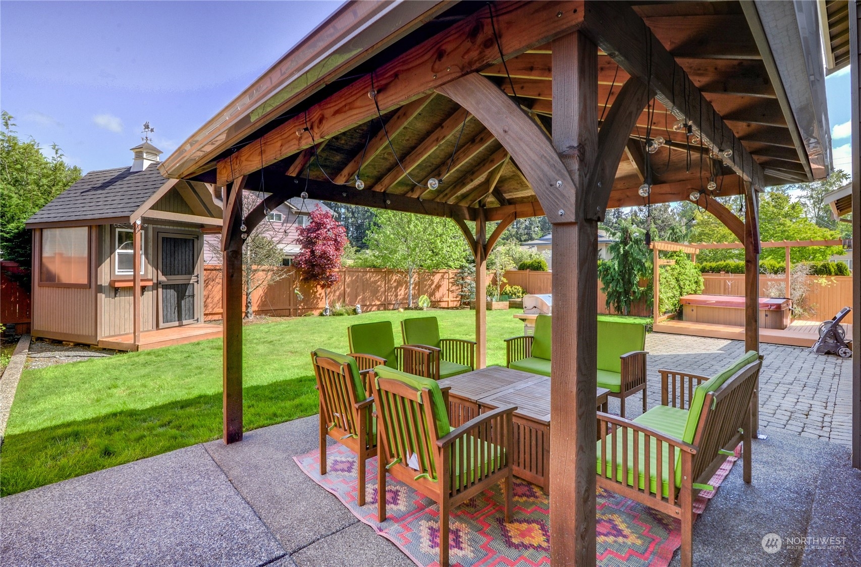 829 218th Street Southeast Bothell, WA 98021 - Photo 35 of 40 a view of an chair and table in the patio