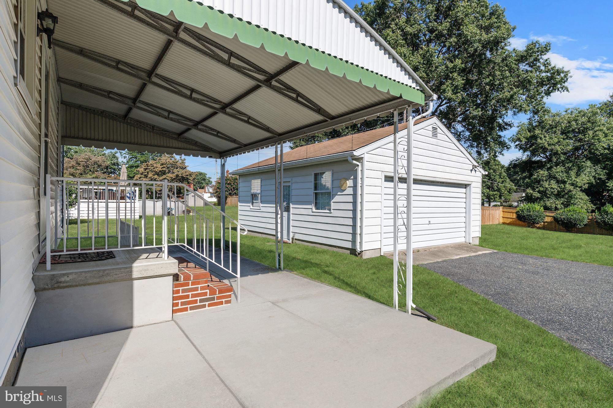 4306 East Joppa Road Nottingham, MD 21236 - Photo 35 of 43 Exterior-Awning Covered Patio