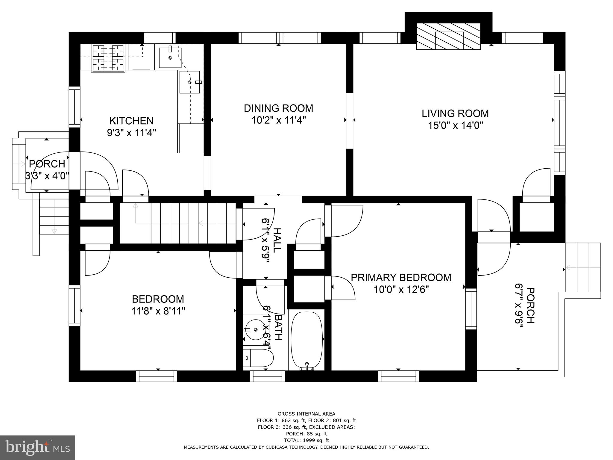 4306 East Joppa Road Nottingham, MD 21236 - Photo 37 of 43 Floor Plan-Main Level