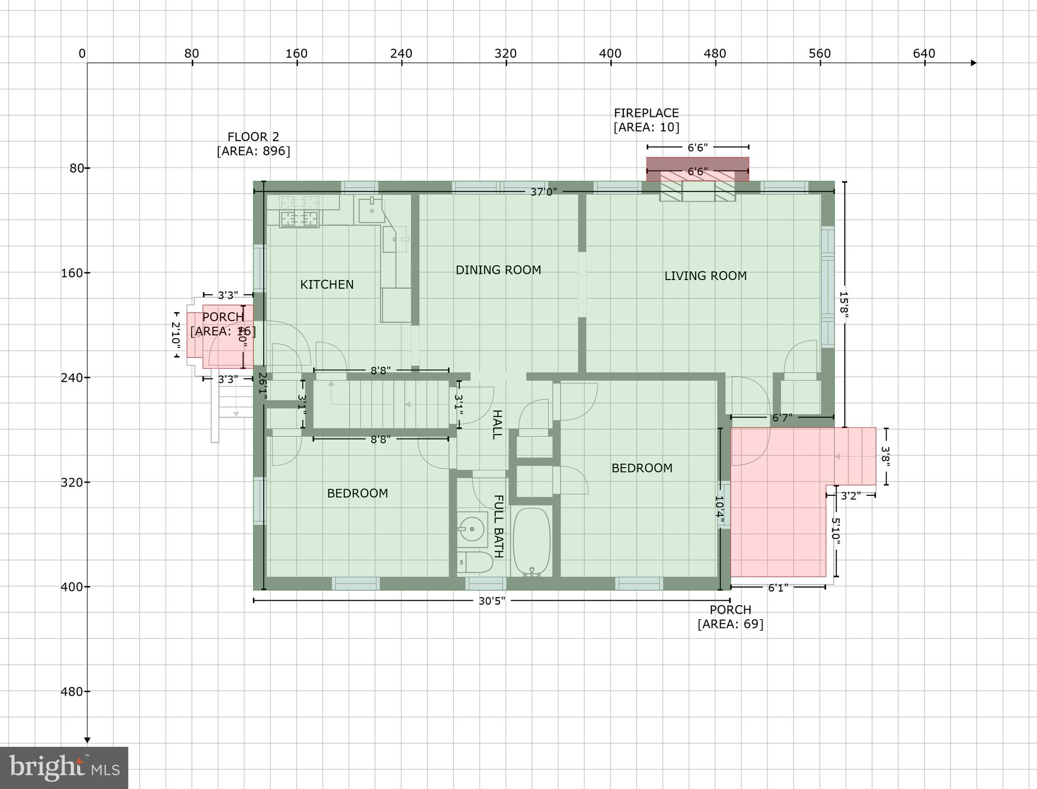 4306 East Joppa Road Nottingham, MD 21236 - Photo 38 of 43 Floor Plan-Main Level