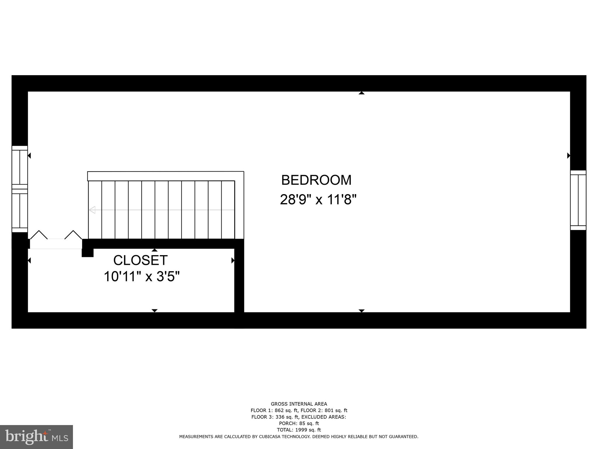 4306 East Joppa Road Nottingham, MD 21236 - Photo 39 of 43 Floor Plan-Upper Level Loft