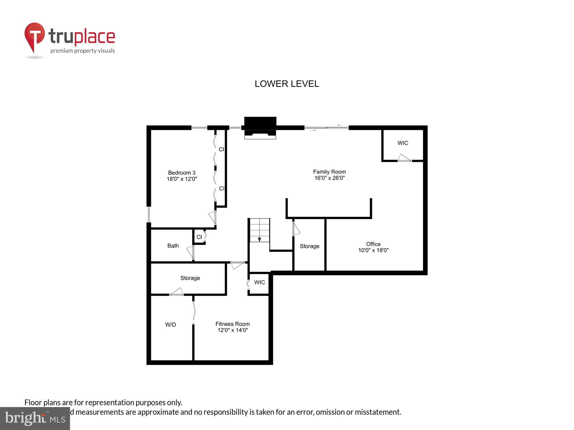 11823 Blue Spruce Road Reston, VA 20191 - Photo 86 of 86 Lower Level Floorplan - See Virtual Tour