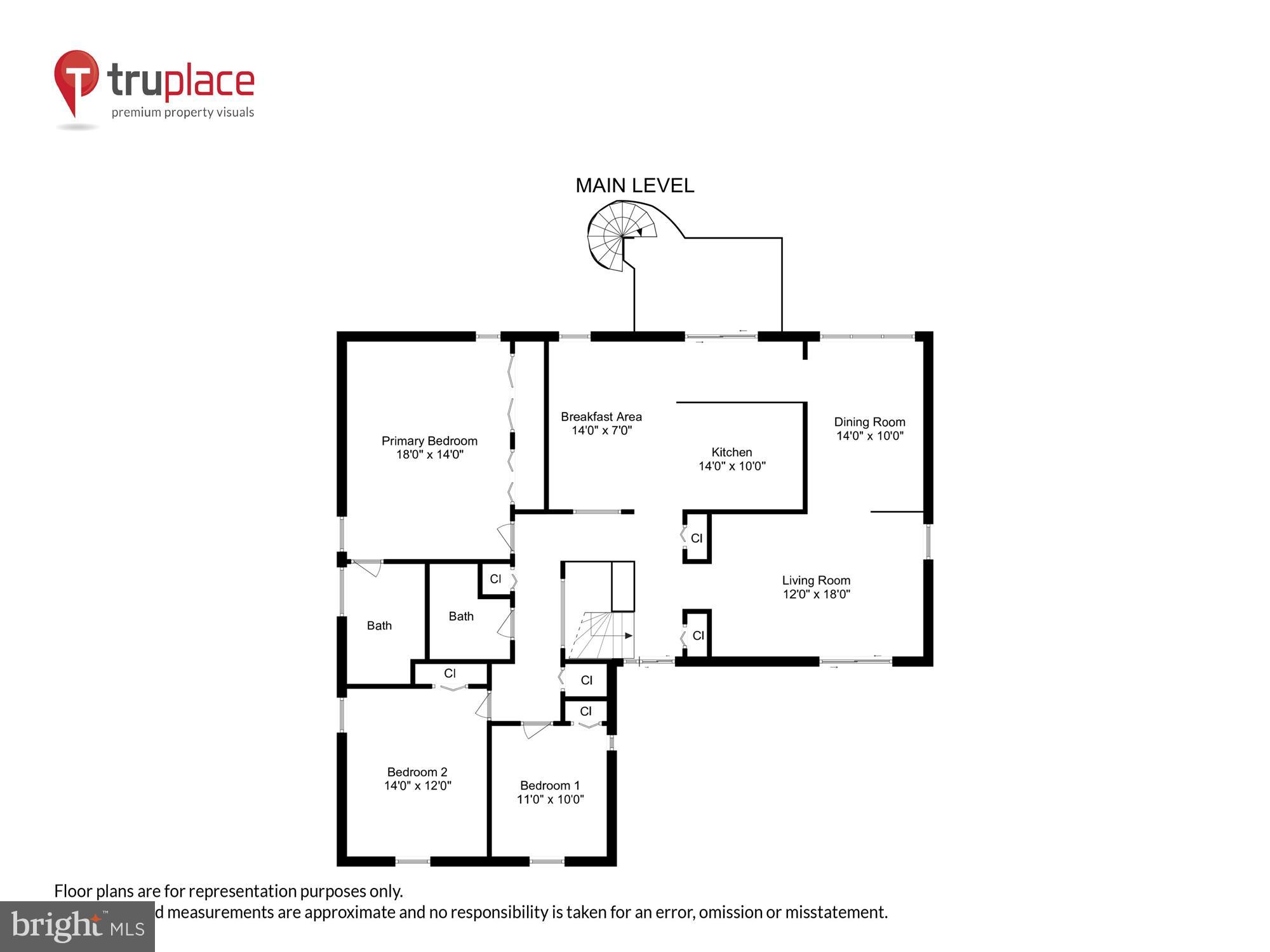 11823 Blue Spruce Road Reston, VA 20191 - Photo 84 of 86 Main Level Floorplan - See Virtual Tour!