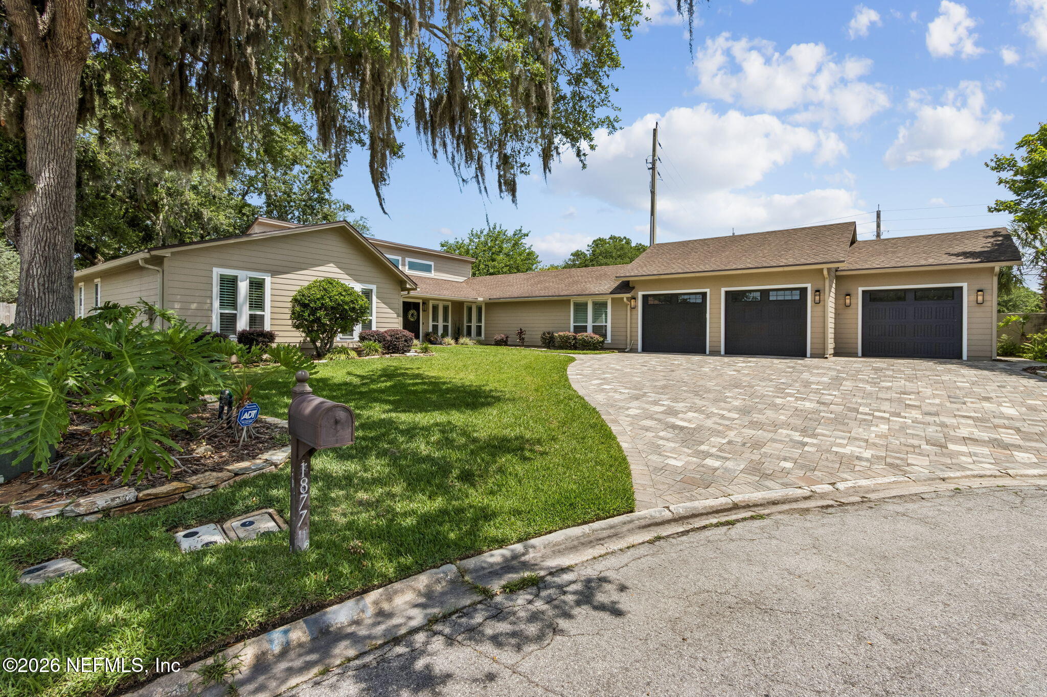 1877 Christopher Point Road South Jacksonville, FL 32217 - Photo 26 of 27 front view of a house with a yard
