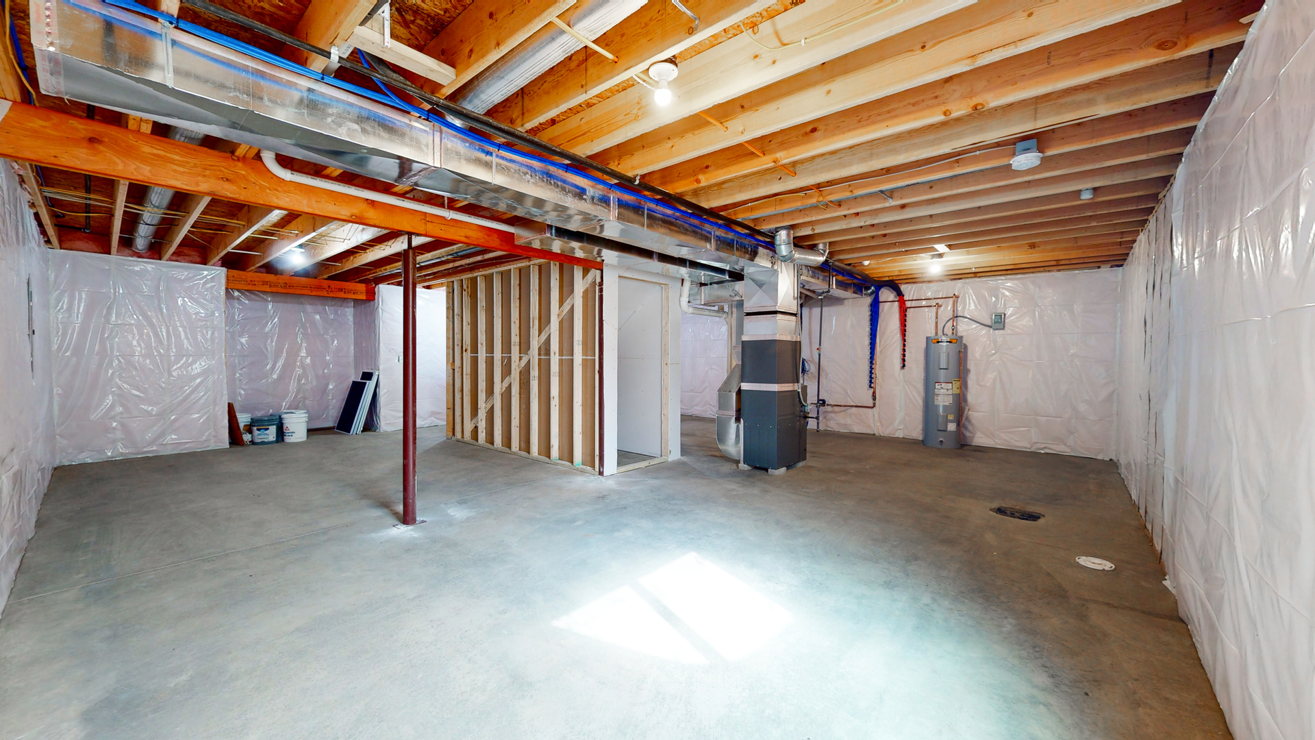 2 Megan Court Bloomington, IL 61705 - Photo 26 of 27 a view of under construction room and staircase