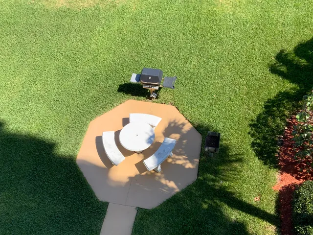 a view of outdoor space and yard