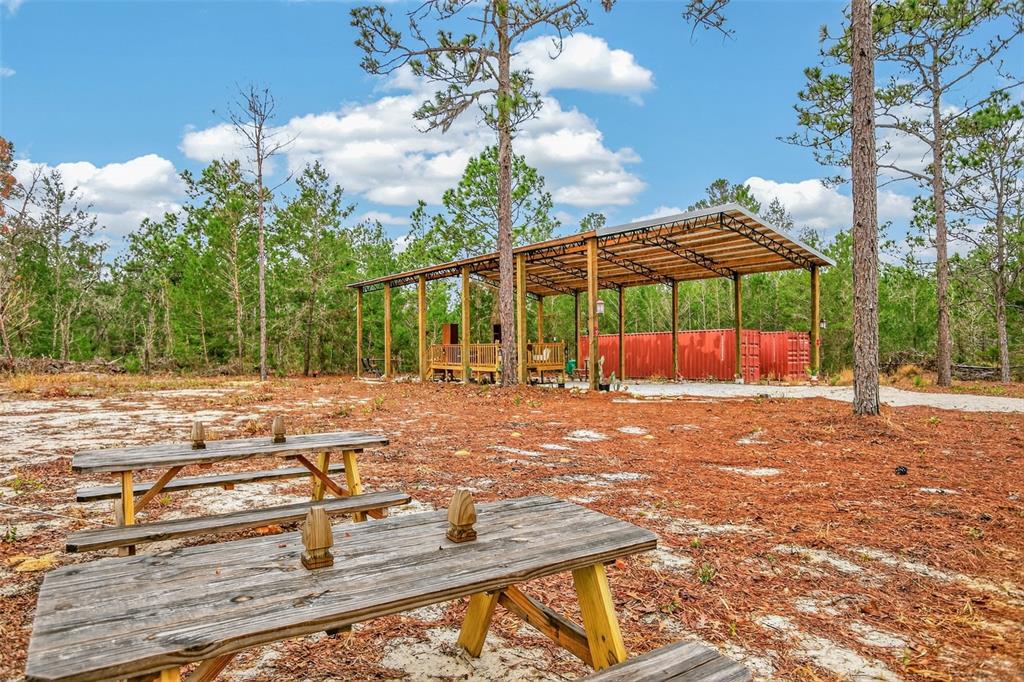 419 Lily Trail Interlachen, FL 32148 - Photo 63 of 82 a view of a backyard with a patio
