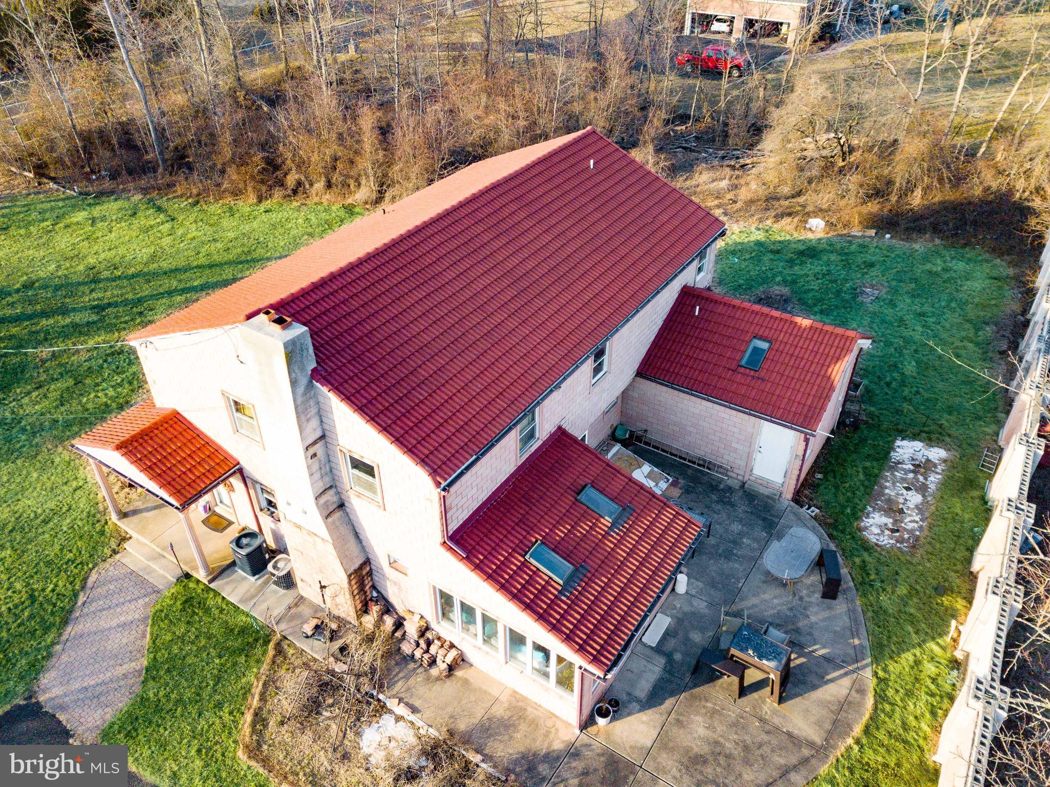 87 Chestnut Lane Ambler, PA 19002 - Photo 4 of 39 Aerial View of Rear of Home