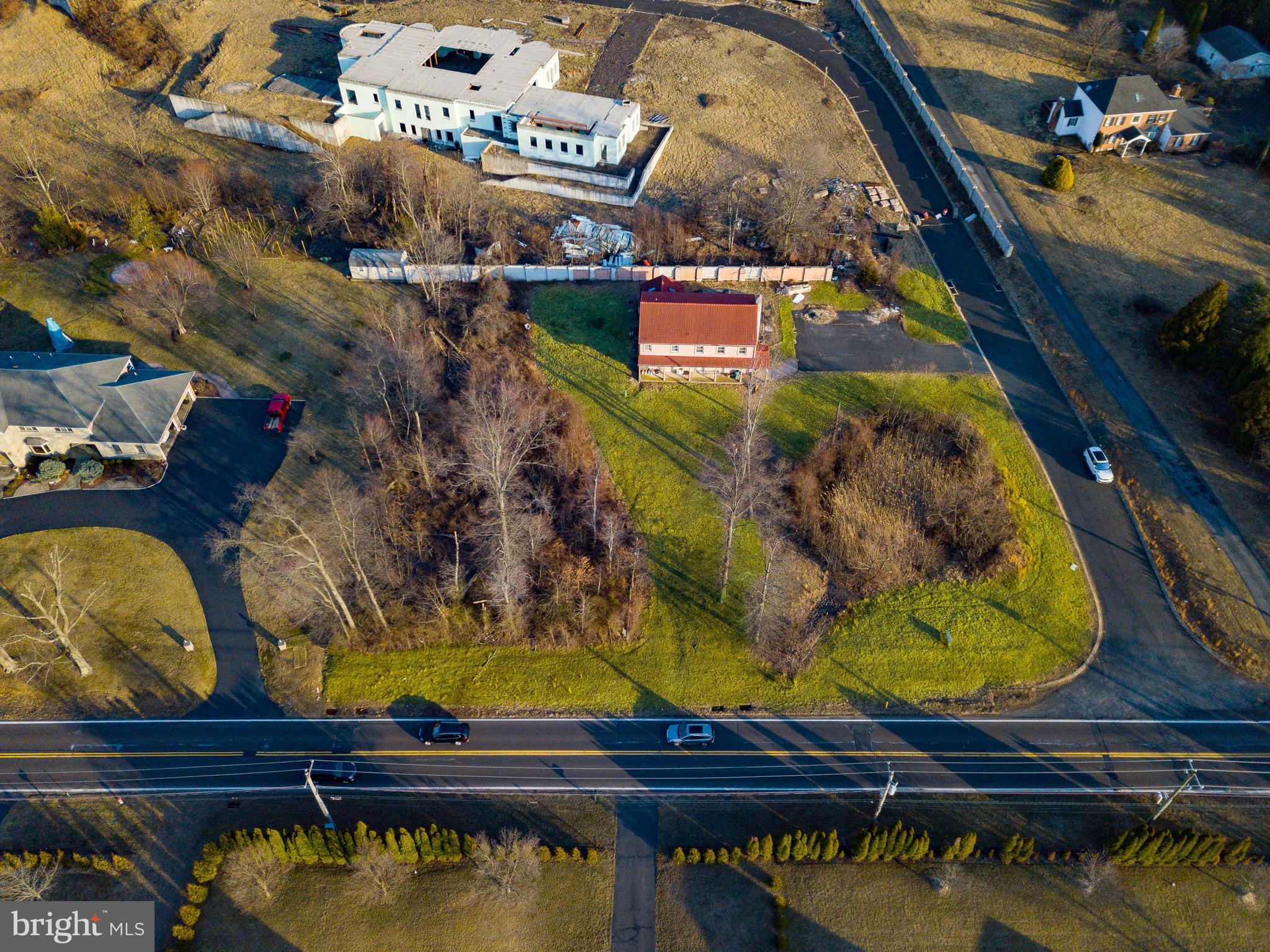 87 Chestnut Lane Ambler, PA 19002 - Photo 6 of 39 Overhead Lot View