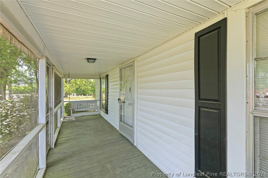 249 Nicholson Road Rockingham, NC 28379 - Photo 5 of 47 a view of a porch