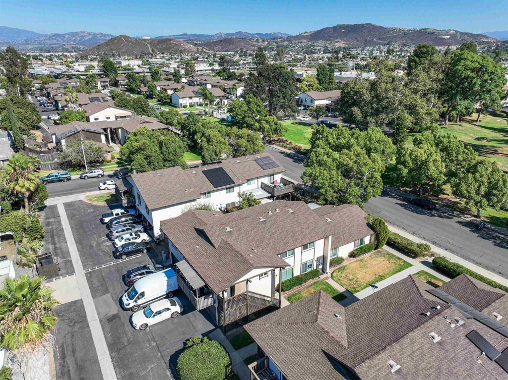 10158 Carefree Drive Santee, CA 92071 - Photo 33 of 38 an aerial view of a house with a yard