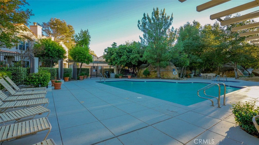 11327 Old Ranch Circle Chatsworth, CA 91311 - Photo 52 of 63 a view of backyard with seating area and green space