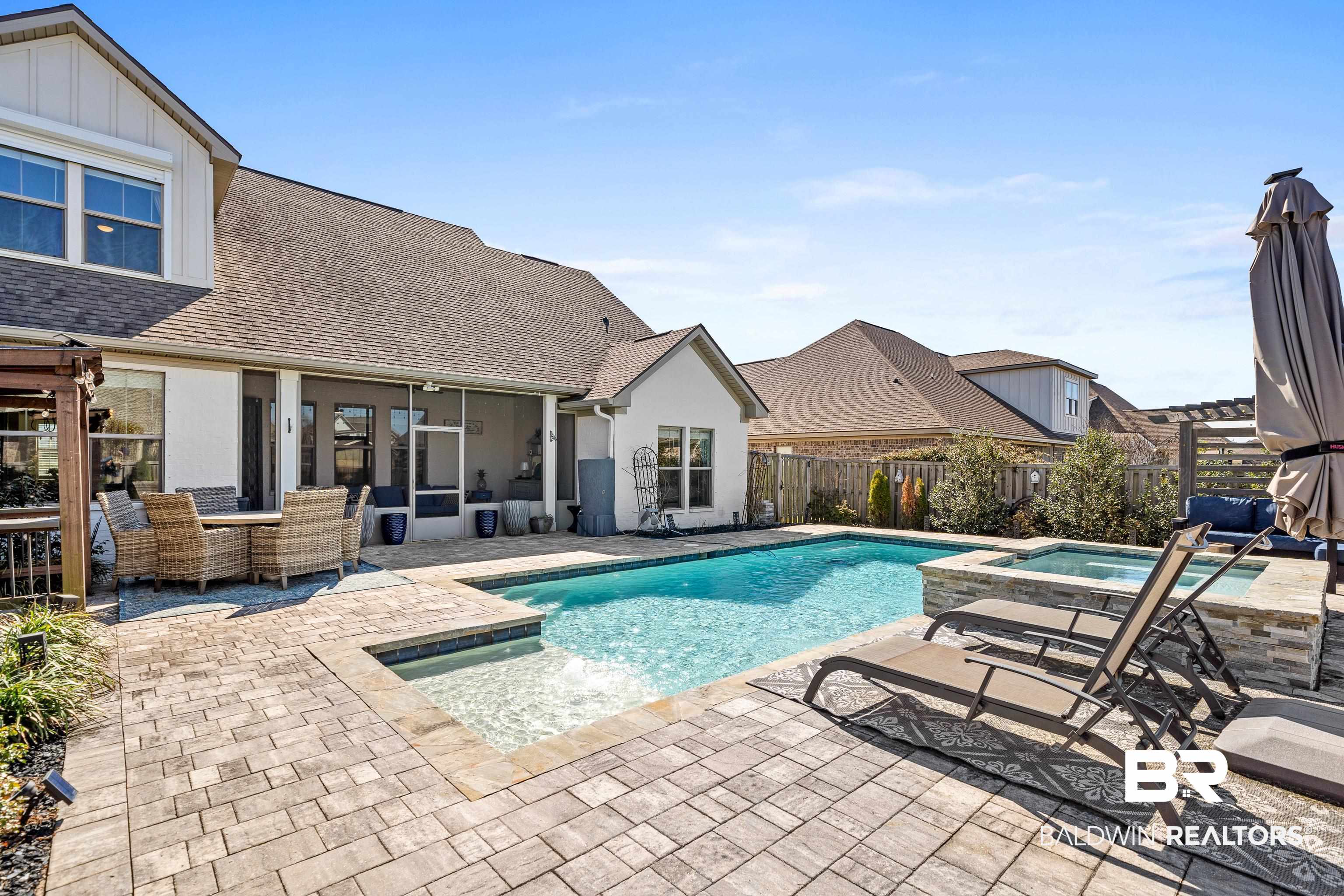 500 Fortune Drive Fairhope, AL 36532 - Photo 43 of 59 Backyard pool area