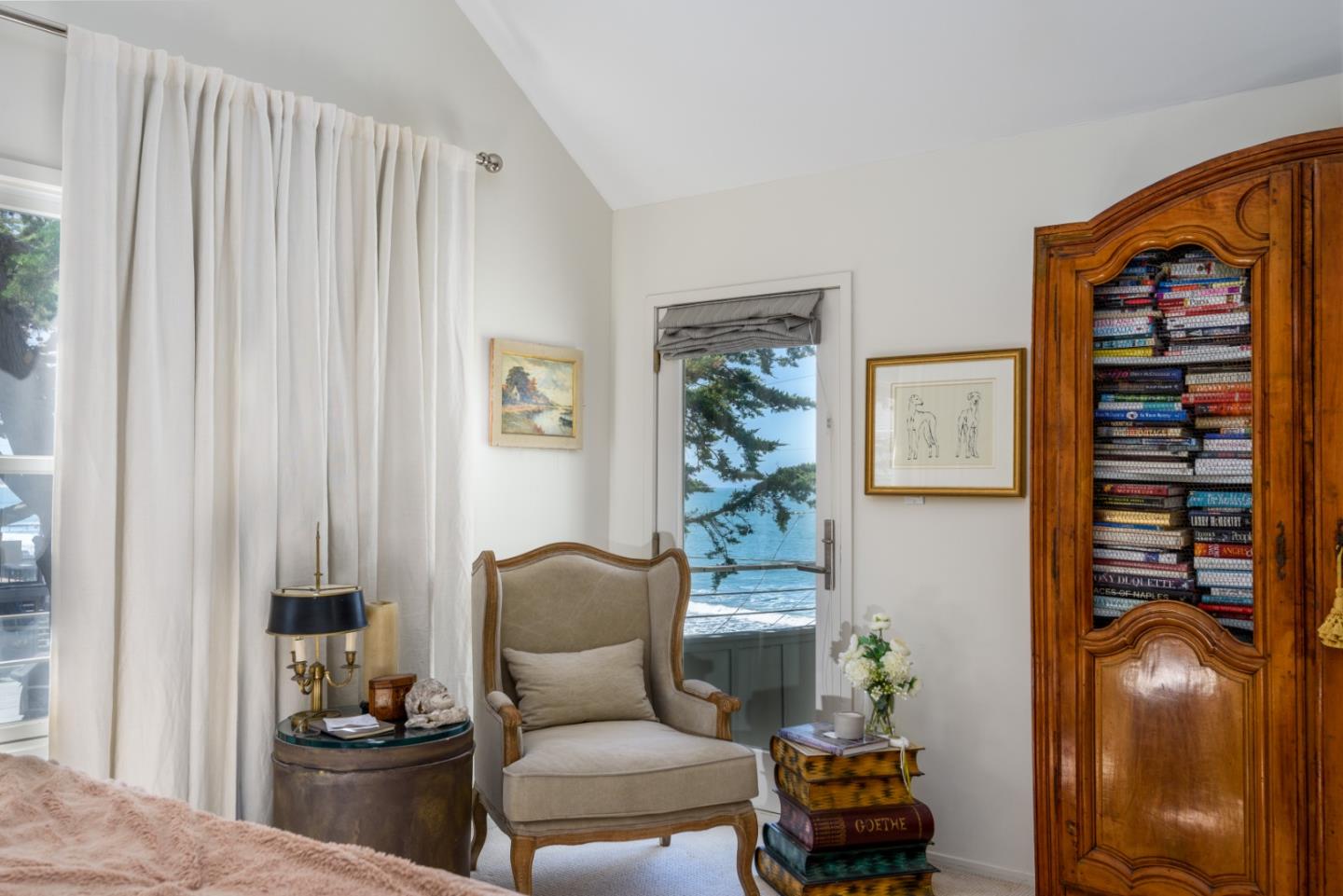 215 Mirada Road Half Moon Bay, CA 94019 - Photo 13 of 47 a living room with furniture and a window