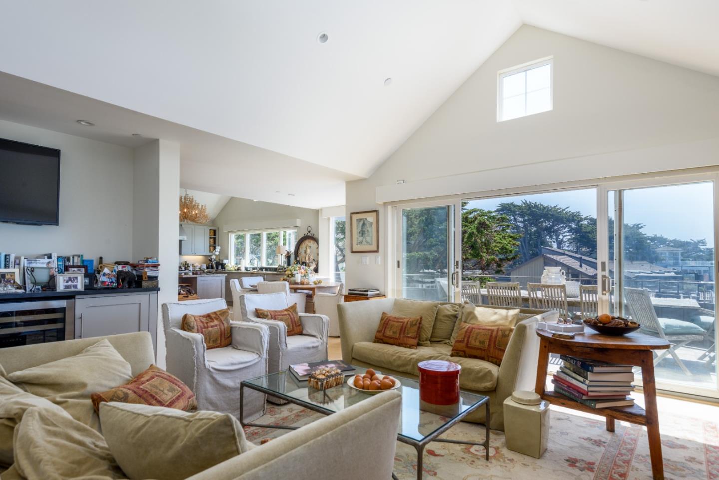 215 Mirada Road Half Moon Bay, CA 94019 - Photo 5 of 47 a living room with furniture and a large window