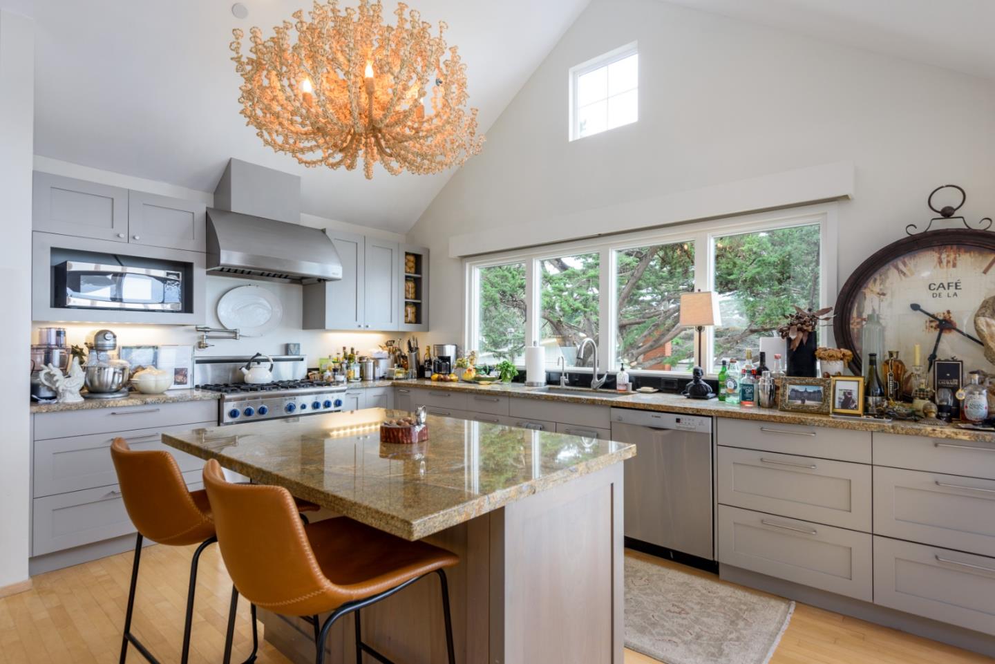 215 Mirada Road Half Moon Bay, CA 94019 - Photo 6 of 47 a kitchen with furniture a window and appliances