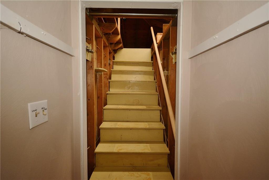 244 Reed Street Lower Burrell, PA 15068 - Photo 18 of 25 Steps to Attic for Extra Storage