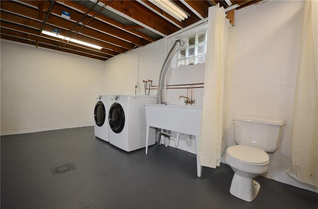 244 Reed Street Lower Burrell, PA 15068 - Photo 21 of 25 Laundry Area w/ "Pittsburgh Potty"