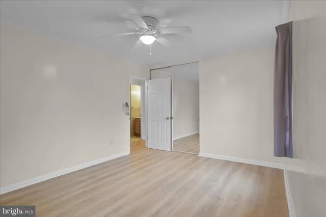 wooden floor in an empty room