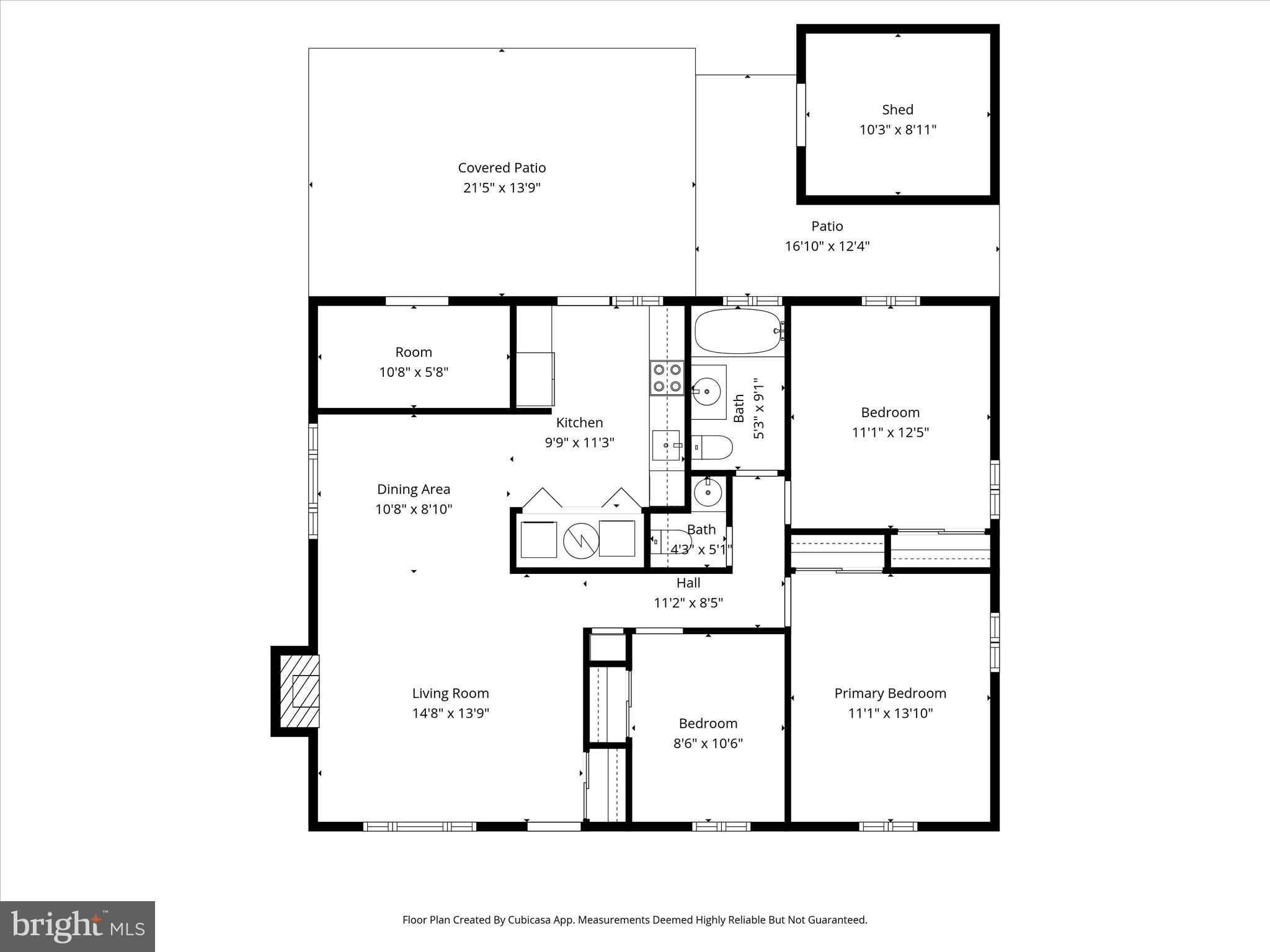 4017 Arcadia Road Alexandria, VA 22312 - Photo 21 of 25 a picture of a bench in front of a door