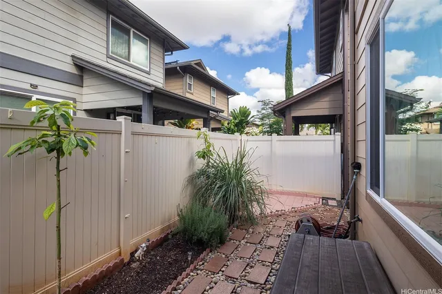 a view of a house with a patio