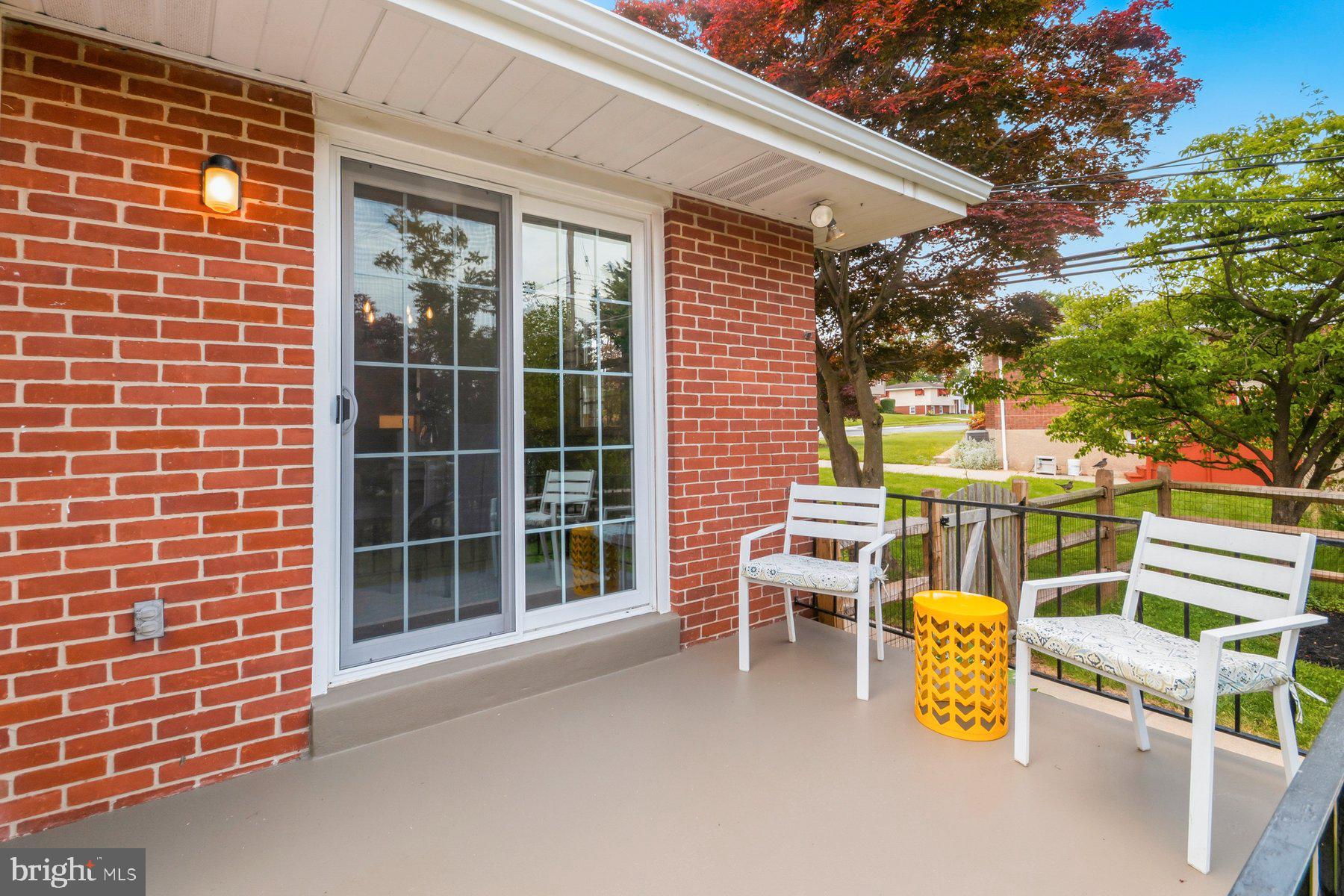 214 Chantrey Road Lutherville-Timonium, MD 21093 - Photo 21 of 54 Upper Rear Patio