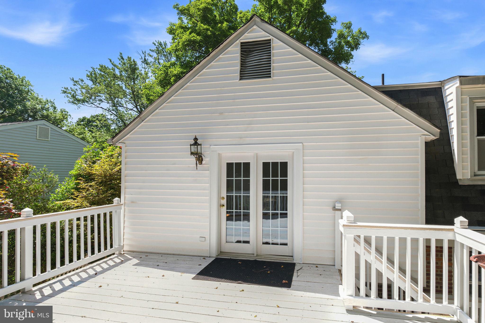 1617 Billman Lane Silver Spring, MD 20902 - Photo 26 of 47 Private Deck - Primary Bedroom