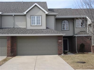 9344 Van Buren Street Crown Point, IN 46307 - Photo 1 of 10 a front view of a house with a yard and garage