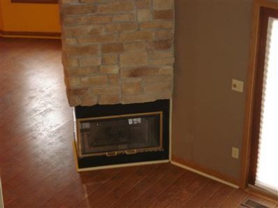 9344 Van Buren Street Crown Point, IN 46307 - Photo 9 of 10 a living room with a fireplace