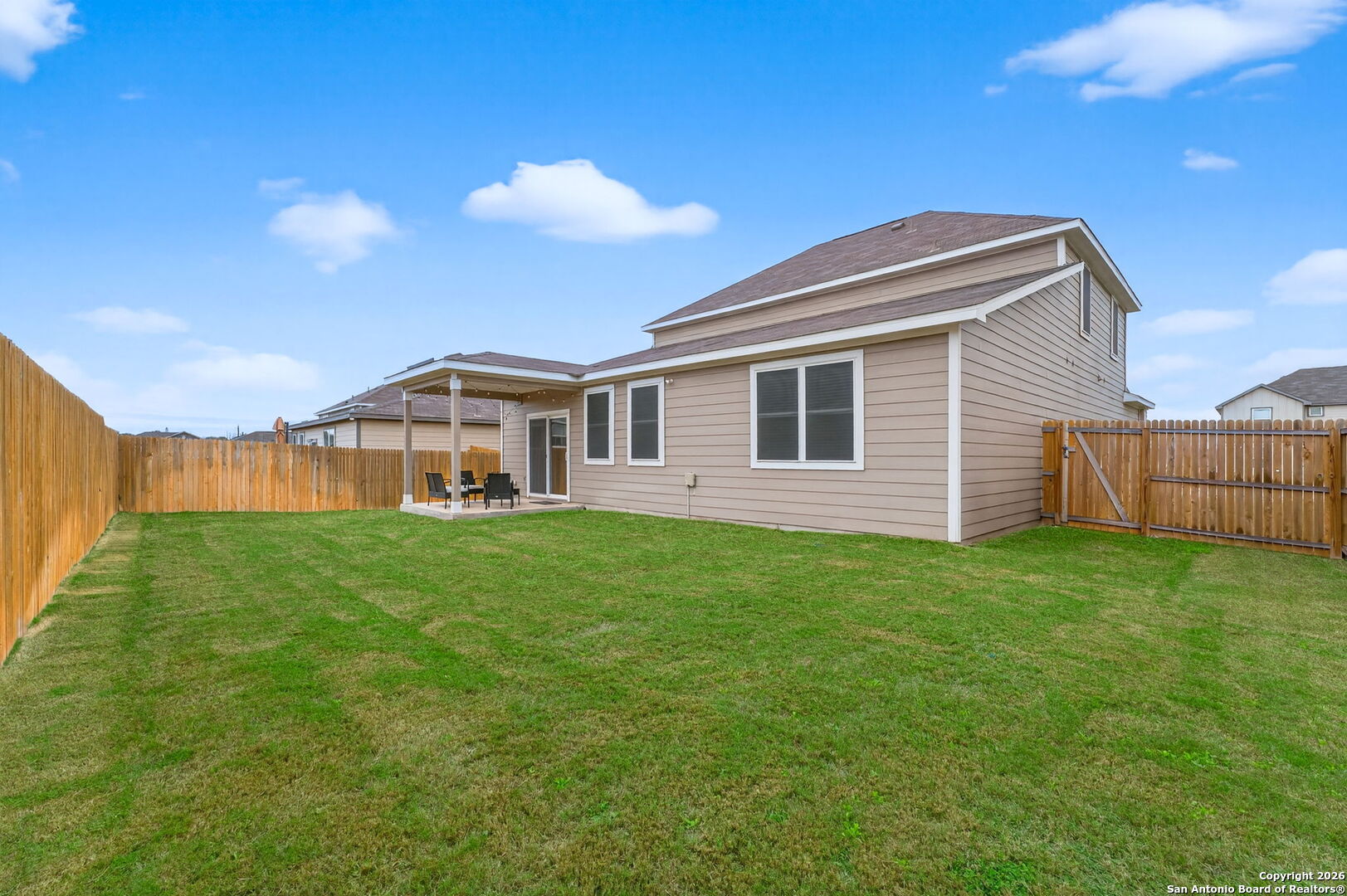 132 Bella Rosa Trail Cibolo, TX 78108 - Photo 15 of 49 a front view of a house with a garden