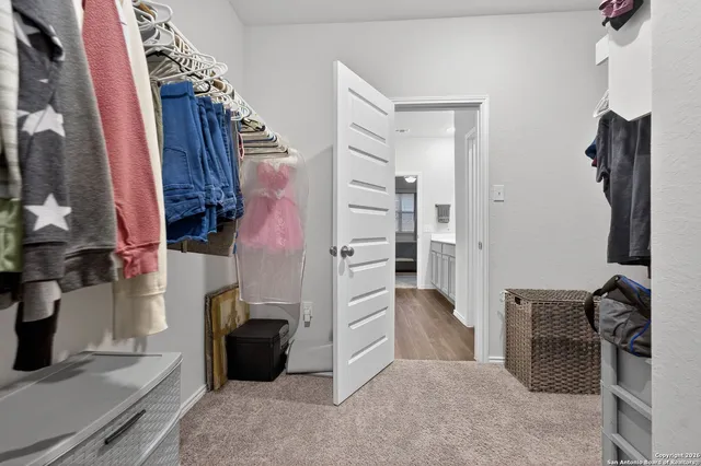 a view of walk in closet