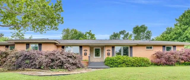 front view of house with a yard